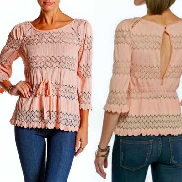 Free People Tops - Free People Small Fire Island Crochet Top